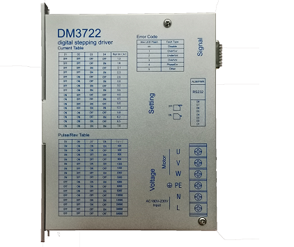 DM3722A三相高壓步進驅動器 配三相86/110步···